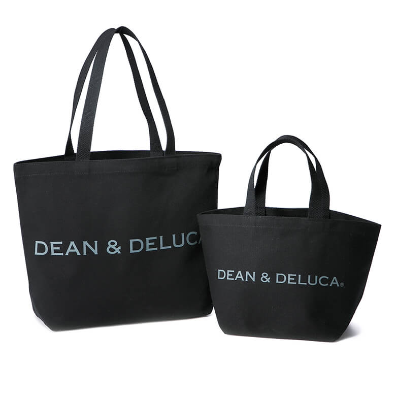 DEAN & DELUCA トートバッグ2サイズセット ブラックS,L