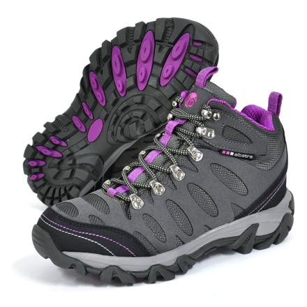 aLbatre アルバートル aLtS1120 trekking ShoeS 24cM Gray×Magenta