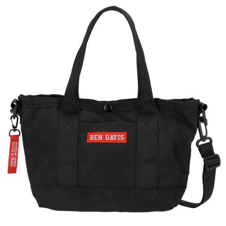 BEN DAVIS ベンデイビス TRAVEL TOTE M トラベルトートM BDW-8068 BDW-8068 BLACK/RED