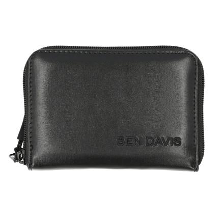 BEN DAVIS ベンデイビス SMOOTH ROUND WALLET BDW-8294 財布 BLACK/BLACK