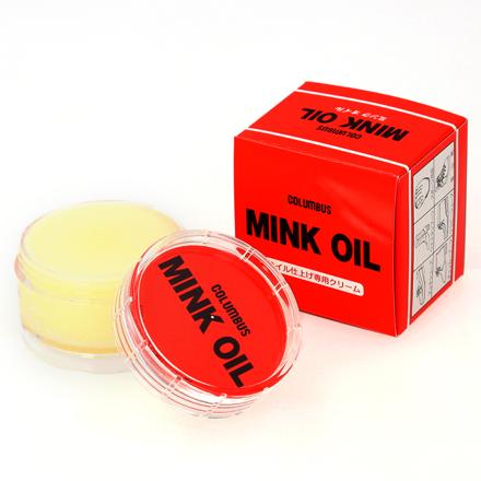 コロンブス COLUMBUS クリームミンクオイル MINK OIL オイル仕上げ専用クリーム クリーム 無色