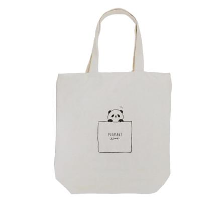 縦型トレンドトートバッグ パンダ