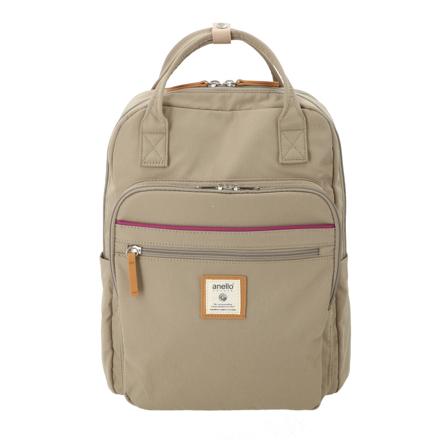 anelloGRANDE アネログランデ シナモンスクエアリュック GTM0331 GBE.グレーベージュ