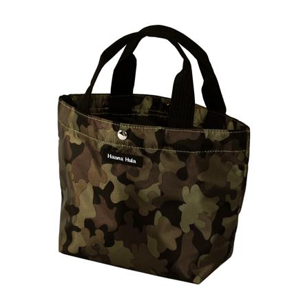 Hannna Hula ハンナフラ CMO-MTT ミニトートバッグ カモフラージュ