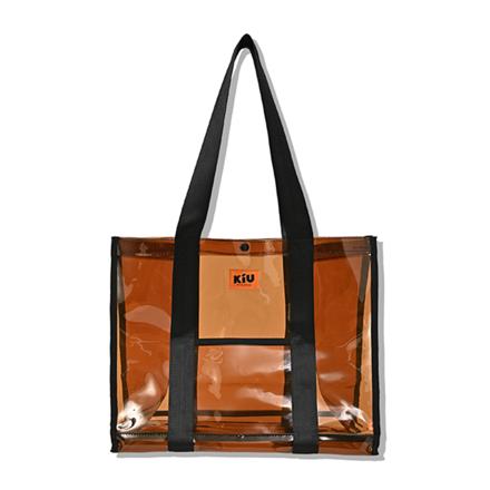 KiU キウ PVC ビッグトートバッグ PVC BIG TOTE BAG トートバッグ 912.ブラウン