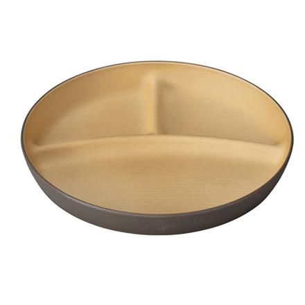 やさしい彩り 抗菌 キッズプレート くるみ