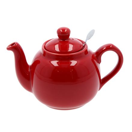 London Pottery ロンドンポタリー ティーポット 2カップ用 レッド