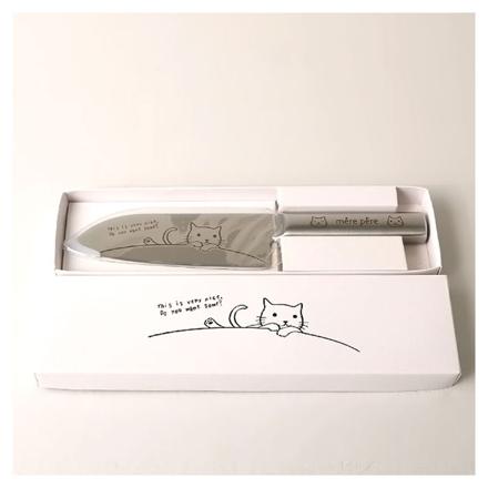 メルペール Merepere #770-307 ねこ 三徳包丁 14cM 770ー307 ねこ三徳包丁14cM