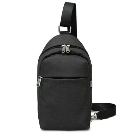 REGiSTA HEATHER COLOR BODY BAG ボディバッグ BLACK