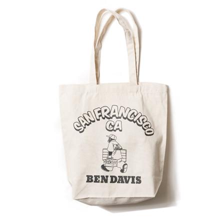 BENDAVIS ベンデイビス ORGANIC COTTON TOTE トートバッグ 8282B.WHITE/BLACK