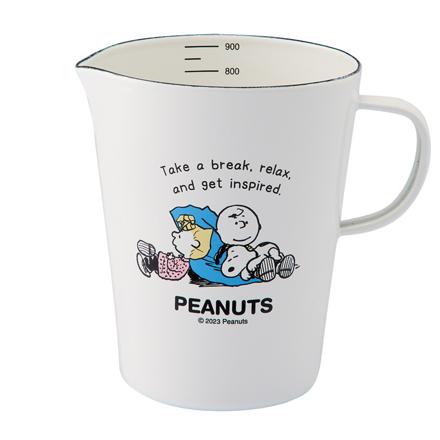 PEANUTS ホーロー メジャーカップL メジャーカップ ブレイクタイム