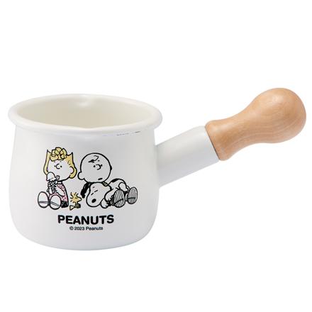 PEANUTS ホーロー プチミルクパン ミルクパン ブレイクタイム