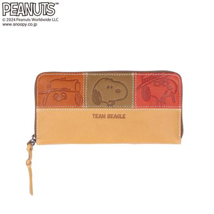 PEANUTS teaM BeagLe 長財布 財布 YELLOW