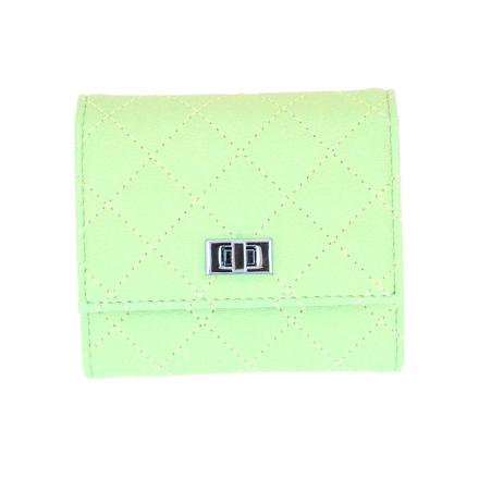 ALTROSE アルトローズ クリアポケット ボックスコイン財布 グリーン