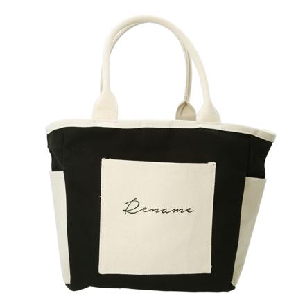 Rename 帆布 トートバッグ RTH91029 BKNA