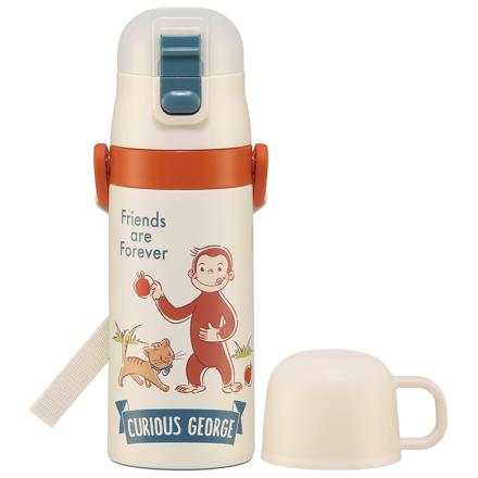 子供用２WAYボトル 350ml SKCP3 おさるのジョージ