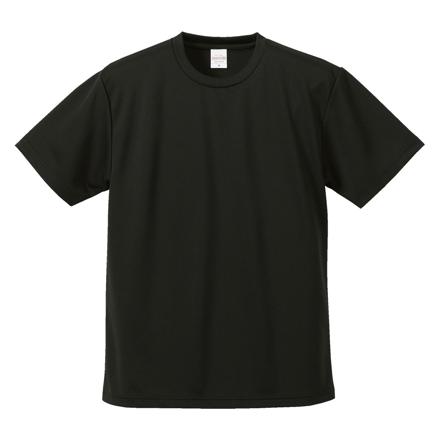 United Athle ユナイテッドアスレ 4.1オンス ドライアスレチック Tシャツ 002.ブラック XL