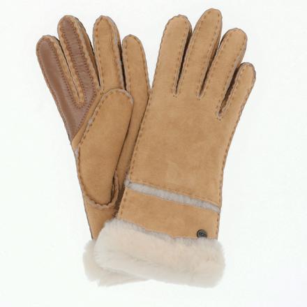 UGG アグ W SEAMED TECH GLOVE サイズS CHESTNUT