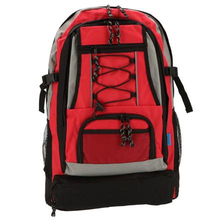ヴィアッジョ VIAGGIO 8213 大容量カジュアルデイパック レッド