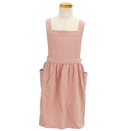 wntqk キッズエプロン Sサイズ ピンク