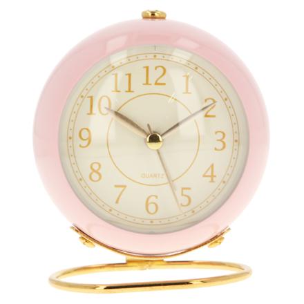 まるころ目覚まし時計 yh3501 ピンク