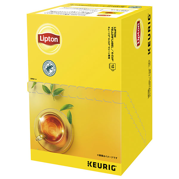 UCC キューリグ専用カートリッジ K-Cupパック リプトン イエローラベル 12P×8箱入|紅茶 カートリッジ Kカップ KEURIG BREWSTAR