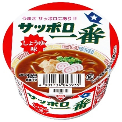 サンヨー食品 サッポロ一番 しょうゆ味 ミニどんぶり 42g×24(12×2)個入