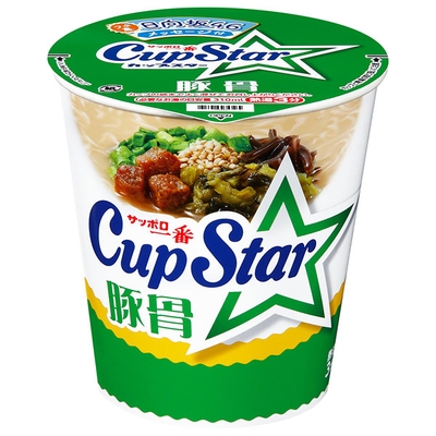 サンヨー食品 サッポロ一番 カップスター 豚骨 75g×12個入