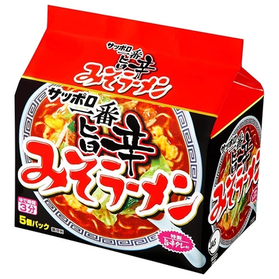 サンヨー食品 サッポロ一番 みそラーメン 旨辛 5食パック×6個入