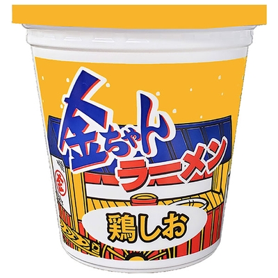 徳島製粉 金ちゃんラーメンカップ 鶏しお 73g×12個入