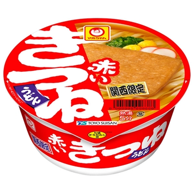 東洋水産 マルちゃん 赤いきつねうどん（関西） 96g×12個入