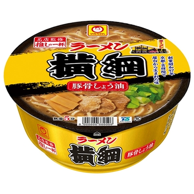 東洋水産 推しの一杯 ラーメン横綱 豚骨しょう油 121g×12個入