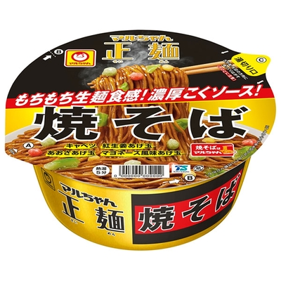 東洋水産 マルちゃん正麺 カップ 焼そば 126g×12個入