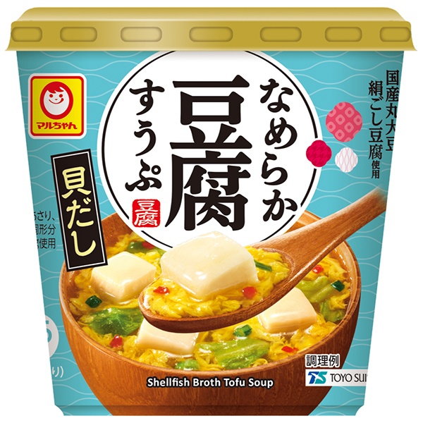 東洋水産 なめらか豆腐すうぷ 貝だし 11g×6個入|スープ カップスープ インスタント 即席 とうふ