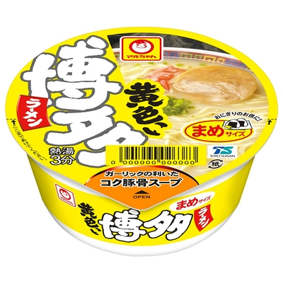 東洋水産 マルちゃん 黄色いまめ博多ラーメン 37g×12個入