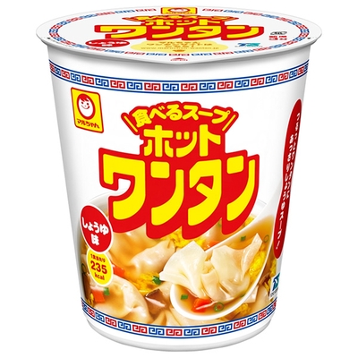 東洋水産 マルちゃん ホットワンタン しょうゆ味 46g×12個入