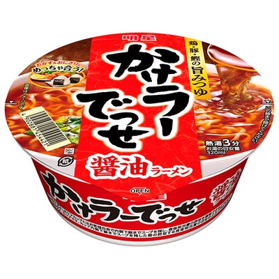 明星食品 かけラーでっせ 醤油ラーメン 71g×12個入