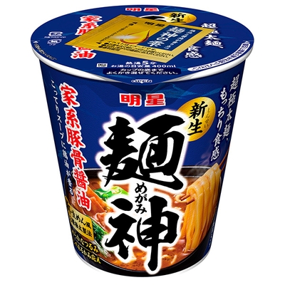 明星食品 別格 麺神 横浜家系豚骨醤油 118g×12個入|インスタント 即席 カップ麺 しょうゆ ラーメン