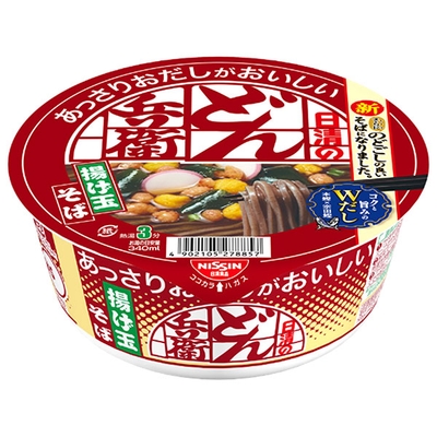 日清食品 日清のあっさりおだしがおいしいどん兵衛 揚げ玉そば 70g×12個入