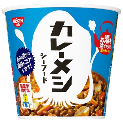 日清食品 日清 カレーメシ シーフード 104g×6個入×(2ケース)
