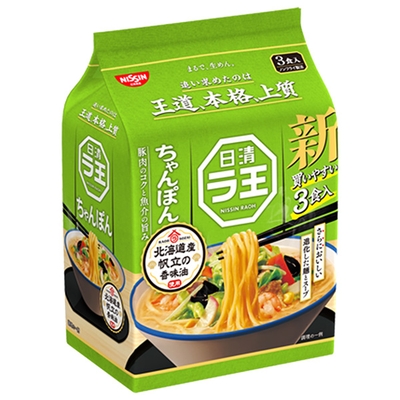 日清食品 日清 ラ王 ちゃんぽん 3食パック×9袋入