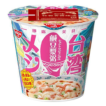 日清食品 日清台湾メシ 鹹豆漿粥 ( 56g×6個入 ) ×2ケース