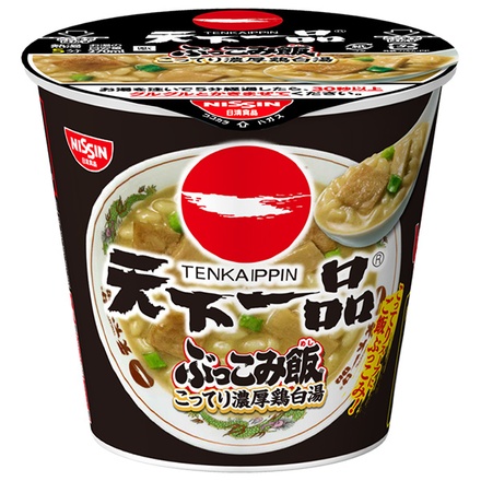 日清食品 天下一品 ぶっこみ飯 こってり濃厚鶏白湯 91g×6個入|インスタント食品 即席 ライス カップごはん 濃厚 鶏白湯