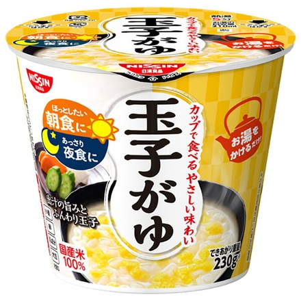 日清食品 玉子がゆ 36g×6個入|玉子 お粥 レトルト インスタント 病気 消化に良い 保存食 非常食 ダイエット 簡単調理