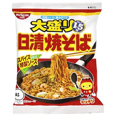 日清食品 日清焼そば 大盛り1.5倍 151g×12袋入