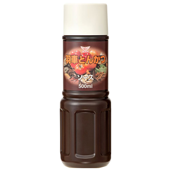ハグルマ JAS特級 とんかつソース 500mlペットボトル×10本入|とんかつ ソース トンカツ 調味料