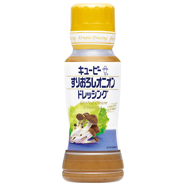 キューピー すりおろしオニオンドレッシング 180mlペットボトル×12本入|調味料 食品 ドレッシング PET