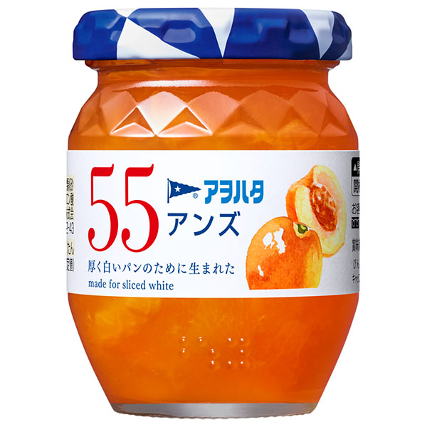 アヲハタ 55 アンズ 150g瓶×12個入|一般食品 ジャム 瓶 あんず 杏子