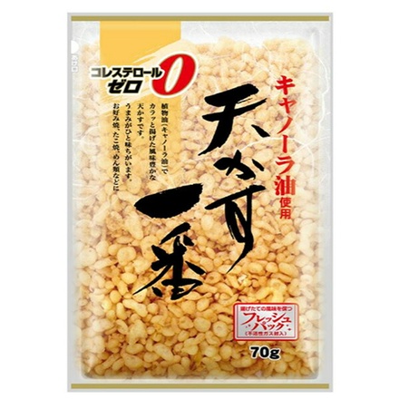 オタフク 天かす一番塩味 70g×20袋入|天かす 塩味 お好み焼き たこ焼き レシピ アレンジ キャノーラ油 コレステロール ゼロ