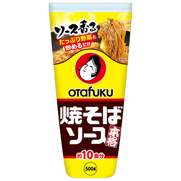 オタフク 焼そばソース 500g×12本入|一般食品 調味料 ソース 焼きそば